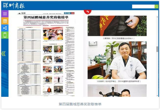 第四届鹏城慈善奖致敬榜单出炉 深圳金沙9001以诚为本姚晓明博士上榜1.jpg