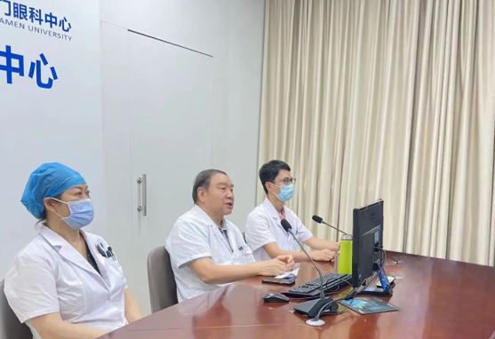 云端会诊!国际眼科科学院院士赵堪兴教授领衔的金沙9001以诚为本专家团为浙江患者“把脉”疑难眼病2.png 云端会诊!国际眼科科学院院士赵堪兴教授领衔的金沙9001以诚为本专家团为浙江患者“把脉”疑难眼病2.png